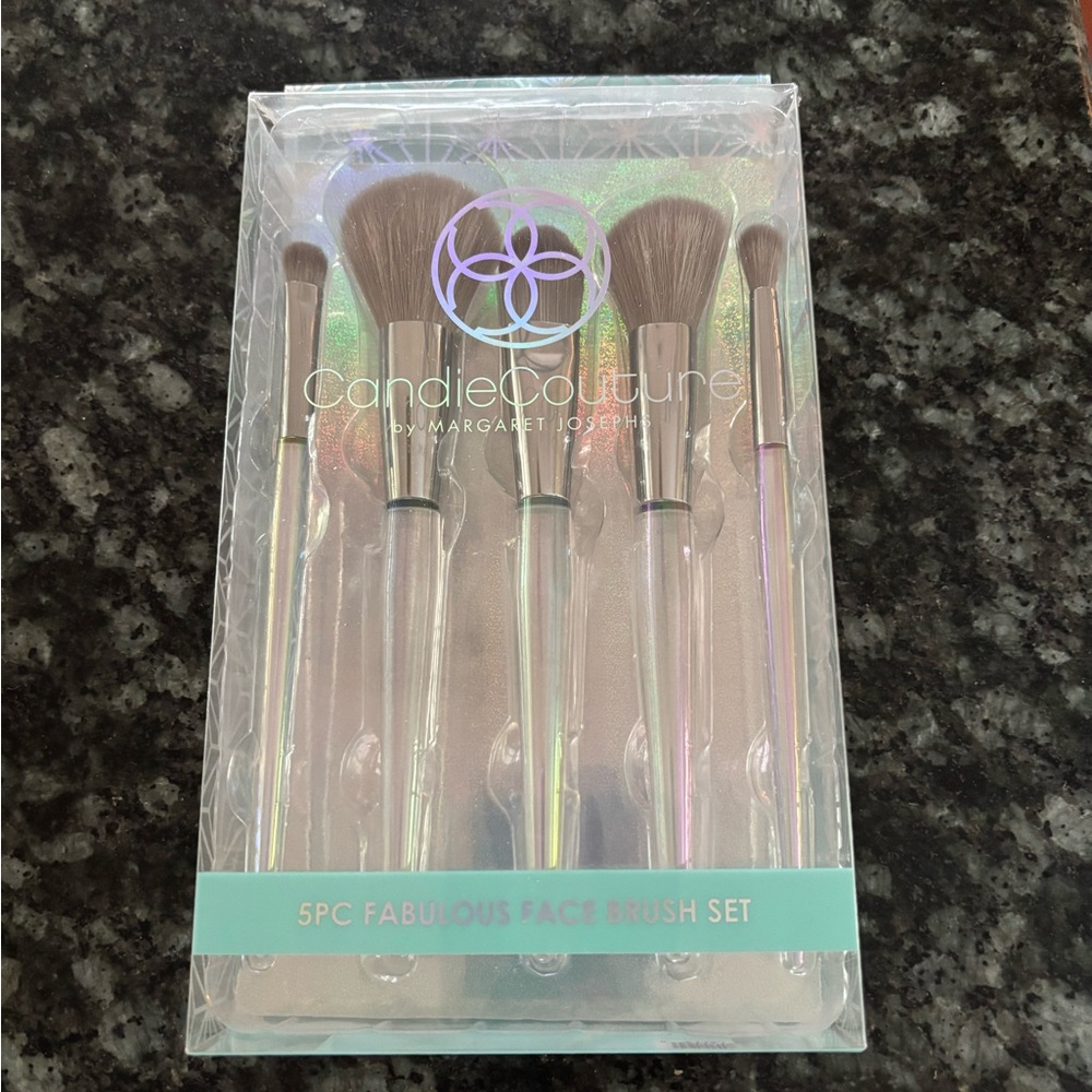 Candle Couture 5-Piece Face Brush Set